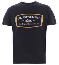 Quiksilver T-shirt - Mind Barrel - Sort