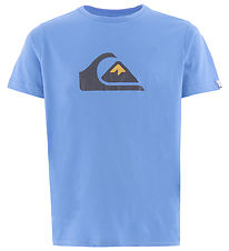 Quiksilver T-shirt - Comp Logo - Blå