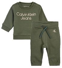 Calvin Klein Gaveæske - Sweatshirt/Sweatpants - Inst Logo - Thym