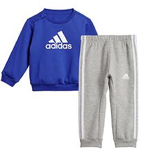 adidas Performance Sweatst - I BOS LOGO JOG - Bl/Hvid