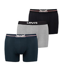 Levis Gaveske m. Boxershorts - 3-pak - Navy/Gr/Sort