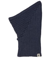 Huttelihut Elefanthue - Uld - 1-lags - Pixie - Navy