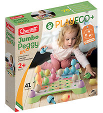 Quercetti Stiftmosaik - Jumbo Peggy Evo PlayEco+ - 41 Dele - 822