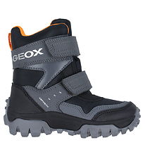 Geox Vinterstøvler - Tex - Himalaya - Sort/Orange