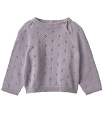 Wheat Sweater - Strik - Mira - Lavender