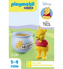 Playmobil 1.2.3 - Peter Plys m. Honningkrukke - 2 Dele - 71318