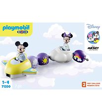 Playmobil 1.2.3 - Mickey & Minnie's Skyflyver - 7 Dele - 71320