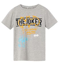 Name It T-shirt - NkmSappa Batman - Grey Melange