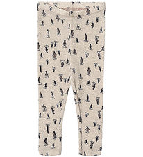 Wheat Leggings - Uld - Penguins on Ice