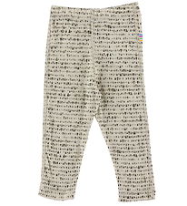 Joha Leggings - Uld - Beige Aop