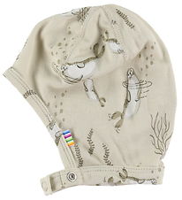 Joha Babyhjelm - Bambus - Beige Aop