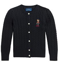 Polo Ralph Lauren Cardigan - Strik - Holiday - Sort