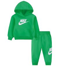 Nike Sweatst - Stadium Green m. Hvid