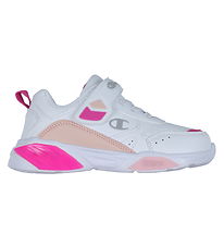 Champion Sko m. Lys - Wave PU G TD - Hvid/Pink/Pudder