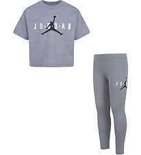 Jordan T-shirt/Leggings - Carbon Heather
