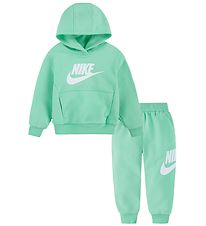 Nike Sweatsæt - Emerald Rise m. Hvid