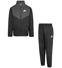 Nike Træningssæt - Cardigan/Buks - Anthracite