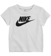 Nike T-shirt - Hvid m. Sort