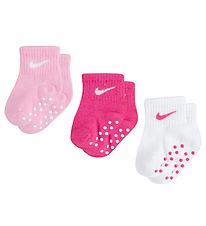 Nike Strmper - 3-pak - Dark Hyper Pink/White