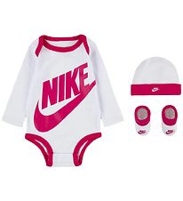 Nike Gaveæske - Futter/Hue/Body l/æ - Futura - Rush Pink/Hvid
