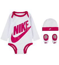 Nike Gaveske - Futter/Hue/Body l/ - Futura - Rush Pink/Hvid