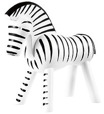 Kay Bojesen Trfigur - Zebra - 14 cm - Sort/Hvid