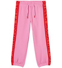 Stella McCartney Kids Sweatpants - Pink m. Orange