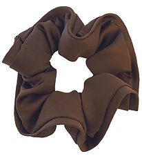Bows By Str Scrunchie - Anemone - Chokoladebrun