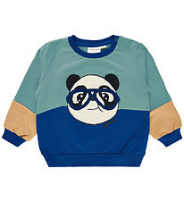 The New Siblings Sweatshirt - TnsIago - Monaco Blue m. Panda