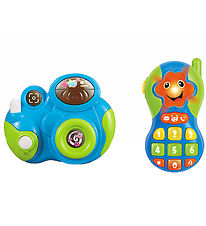 Scandinavian Baby Products Legetøjstelefon/Kamera - Blå/Grøn
