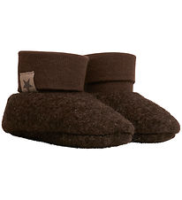Huttelihut Futter - Uld/Bomuld - 2-lags - Poohf - Brun