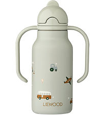 Liewood Drikkedunk - 250 ml - Kimmie - Vehicles/Dove Blue