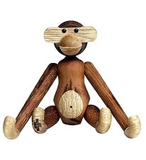 Kay Bojesen Trfigur - Abe - 10 cm - Mini - Teak/Limba