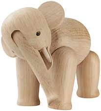 Kay Bojesen Træfigur - Elefant - 12 cm - Mini - Eg