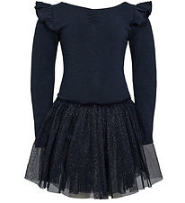 Petit by Sofie Schnoor Gynmastikdragt - Dark Blue m. Slv