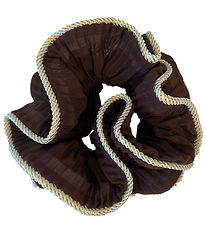 Bows By Str Scrunchie - Lilje - Chokolade