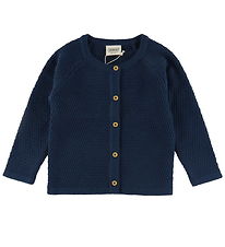 Voksi Cardigan - Uld - Poppy Blue