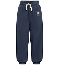 Petit by Sofie Schnoor Sweatpants - Dark Blue m. Guldglitter