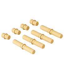 MODU 8x Connector Pegs - Honey Yellow