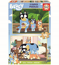 Educa Puslespil - Bluey - 2x16 Brikker