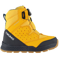 Viking Vinterstøvler - Espo High 2 WP Boa Warm - Apricot/Ocean Viking Vinterstøvler - Espo High 2 WP Boa Warm - Apricot/Ocean