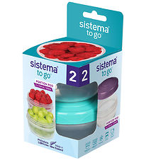 Sistema Beholdere - 2-pak - Portionpod - 210 ml - Mrkebl/Turki