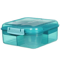 Sistema Madkasse m. Beholder - Bento Cube - 1,25 l - Teal Stone