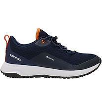 Viking Sko - Elevate Low F Gtx - Navy/Orange