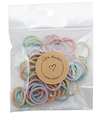 Little Wonders Hårelastikker - 50 stk. - Pastel