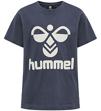 Hummel T-shirt - hmlTres - Ombre Blue
