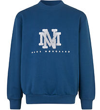 Mads Nrgaard Sweatshirt - Sonar - Estate Blue