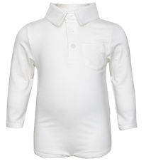 Little Wonders Skjortebody l/ - David - Off White