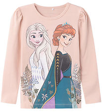 Name It Bluse - Frost - NmfObine - Rose Smoke