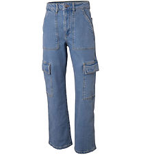 Hound Jeans - Cargo - Wide - Blue Denim